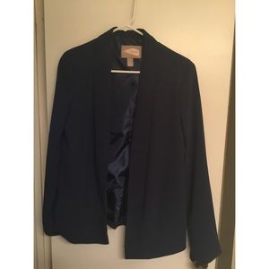 Dark blue blazer jacket